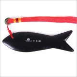 泗濱砭石刮痧板 魚形板