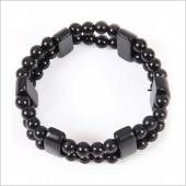 泗濱砭石手鏈 雙排連珠手鏈