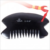 泗濱砭石梳子 雙頭魚梳