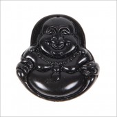 泗濱砭石佛像吊墜 念珠佛